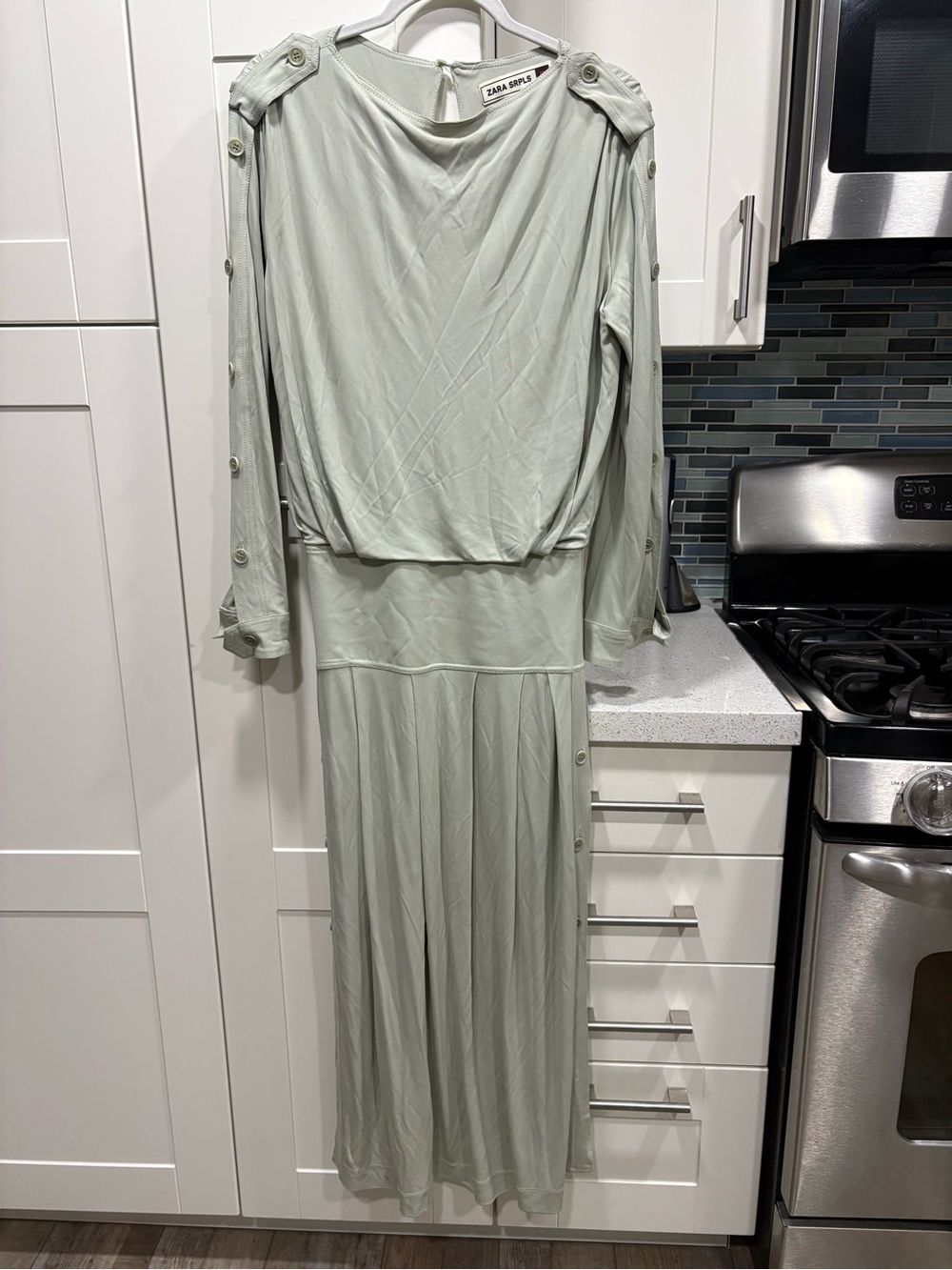 Zara SRLPS long sleeve maxi dress - Picture 4 of 11